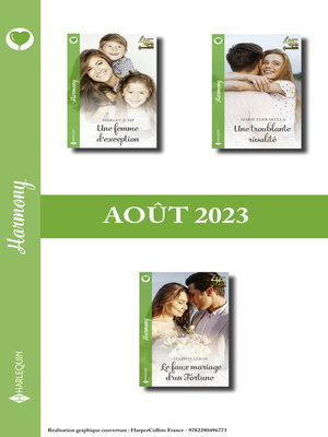 cover image of Pack mensuel Harmony--3 romans (Août 2023)